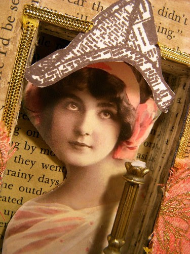 Bored. Face and hat detail