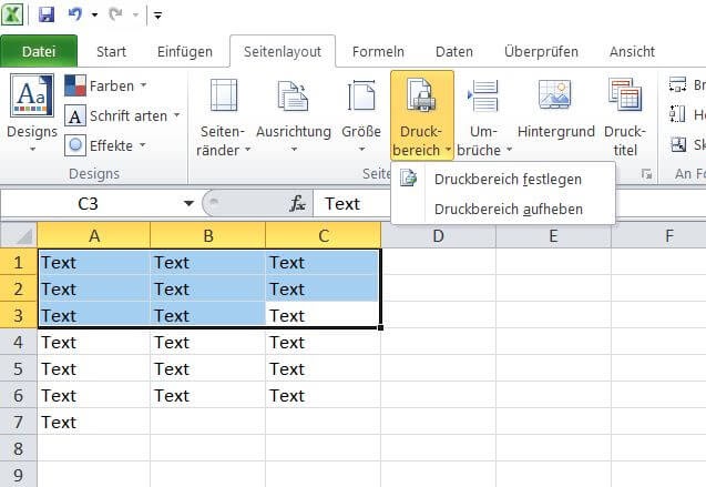 Excel Erste Zeile Jede Seite Drucken : Eine Kopfzeile In Excel Einfugen