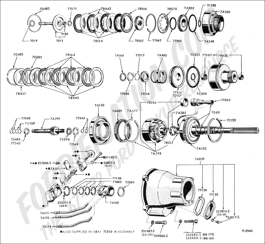 30 Ford C6 Transmission Parts Diagram - Wiring Diagram Database
