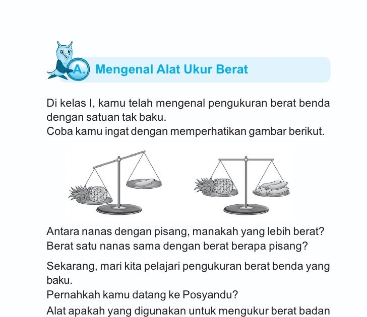 Contoh Alat Ukur Tidak Baku | Ruang Ilmu