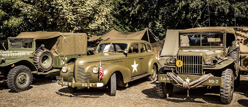 À Blois Les véhicules militaires de la Seconde Guerre mondiale - Auto-Moto  Magazine