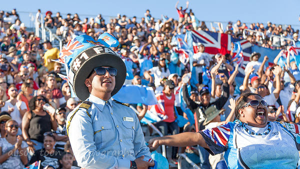 People watching Fiji v. Samoa, World Rugby Pacific Nations Cup