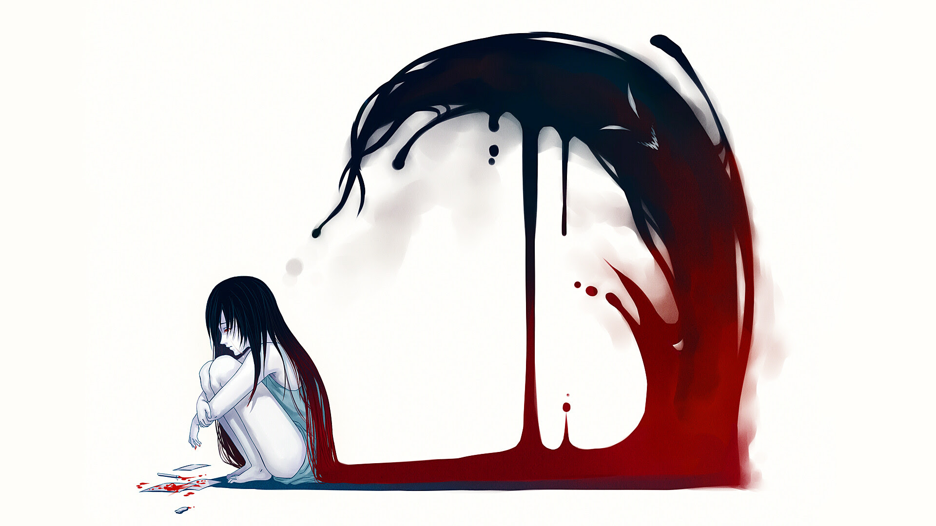 12+ Aesthetic Heart Broken Sad Anime Girl Wallpaper Hd Gif - Anime HD