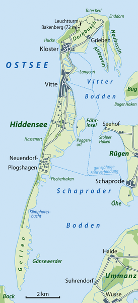 Datei:Karte Hiddensee.png