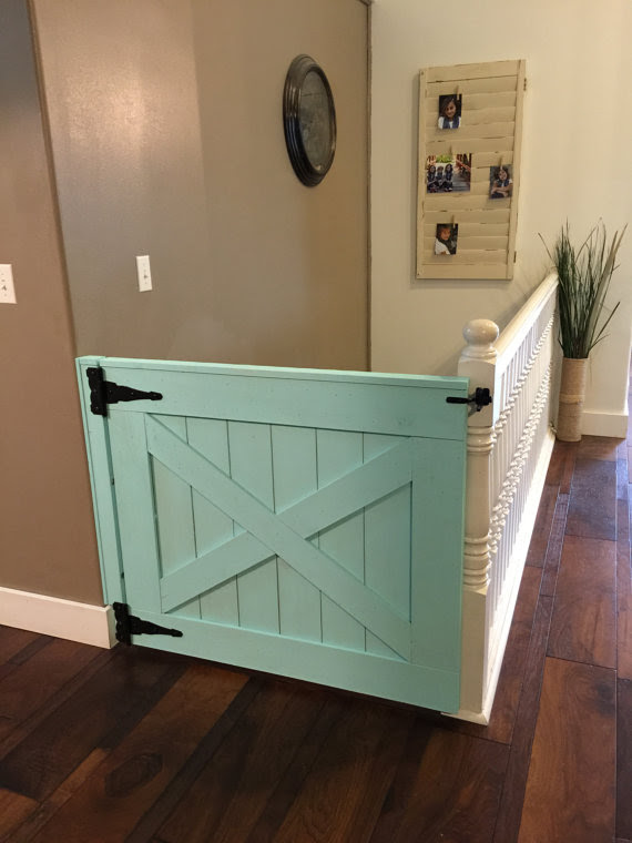 Door Barn Door Style Baby Gate