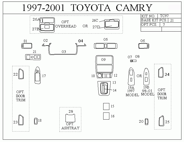 2001 Toyotum Solara Stereo Wiring Wiring Diagram