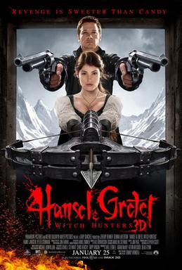 Hansel & Gretel:  Witch Hunters movie poster