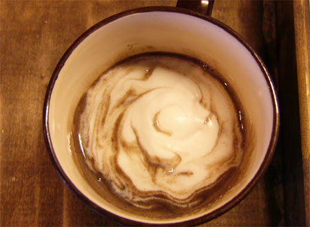 Hot Cocoa With Coconut Whippy Cream