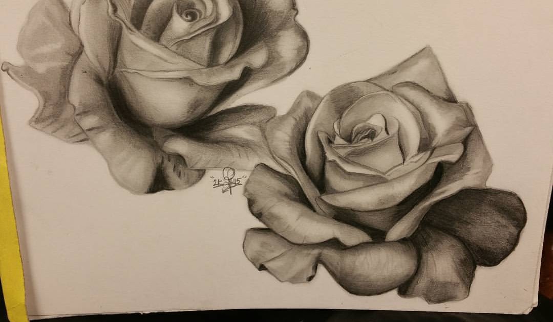 Beautiful Pencil Drawings Of Roses : Pin by Vanita Chauhan on BW