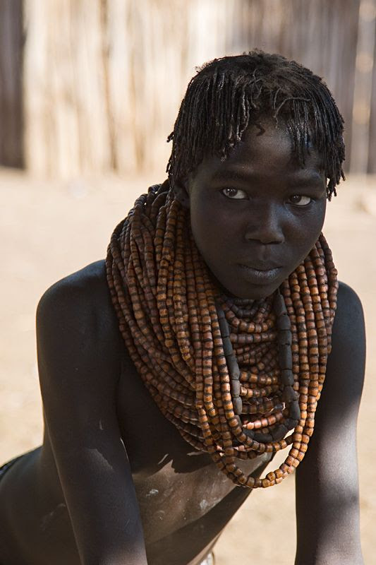 Africa | Girl from the Nyangatom tribe Africa. South Ethiopia | ©Johan Gerrits