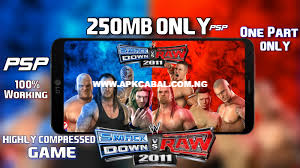 Download WWE SmackDown vs Raw 2011 PSP ISO Highly Compressed - PPSSPP Rom  Games