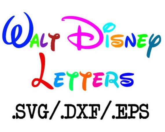 Free SVG Disney Letters Svg 14349+ DXF Include