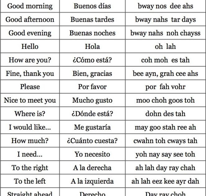 English To Spanish Translation Sentences For Beginners Test