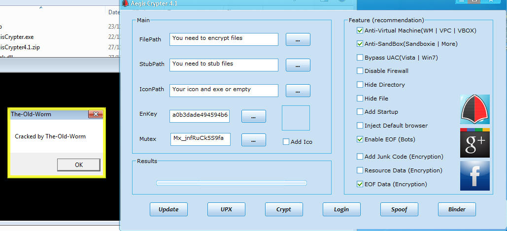 Crypter Cracked Tongue
