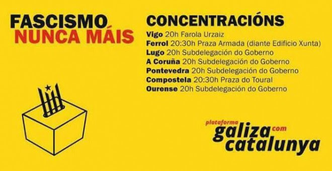 Cartel convocatorias Galicia
