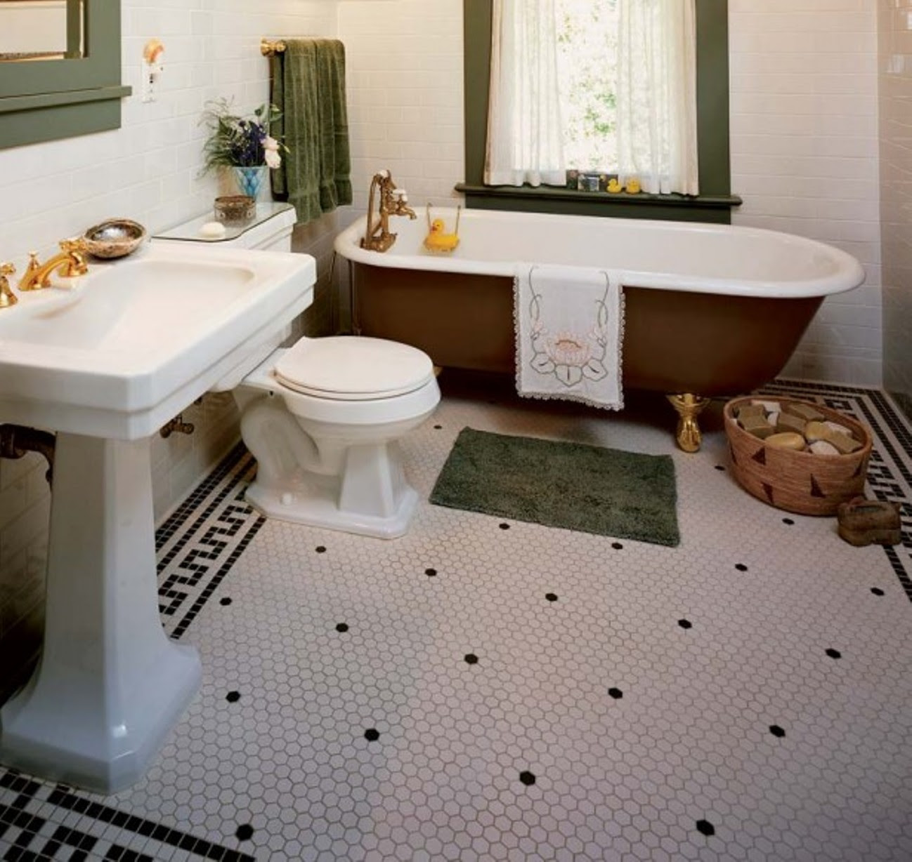 34 cool ideas and pictures of bathroom tile vinyl stickers