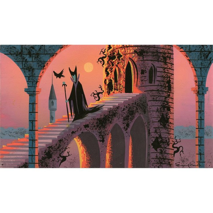 sleeping beauty concept art