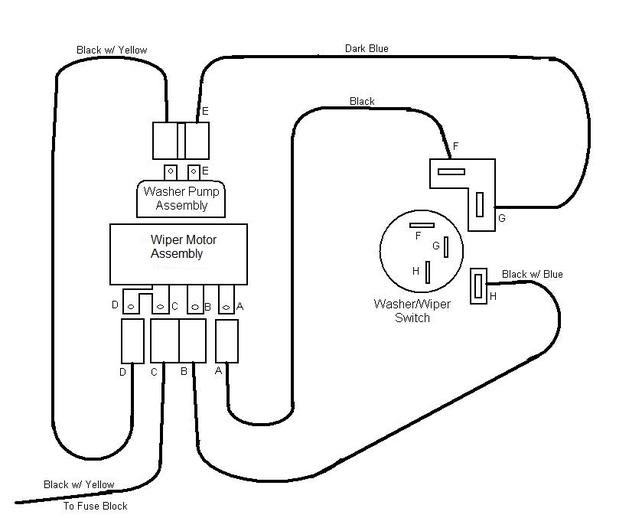 72 Corvette Wiper System Wiring Diagram - Wiring Diagram Networks