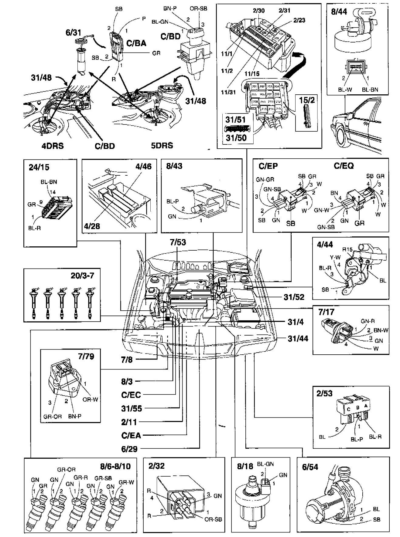Wiring Diagram 2001 C70 Convertible - Complete Wiring Schemas