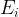 {E_i} {E_i}