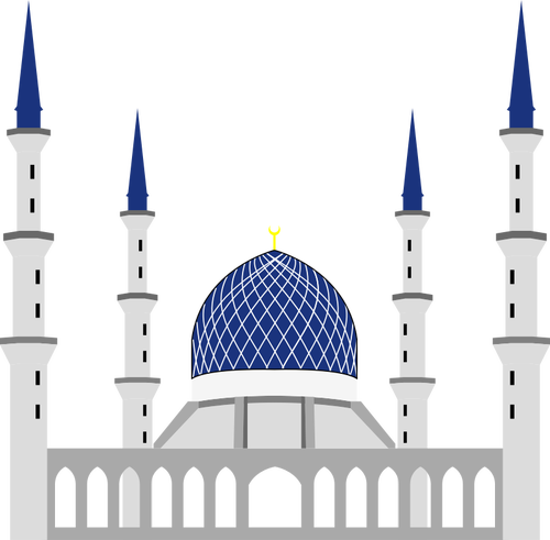 Gambar Kubah Masjid Vector Png Gambar Barumu