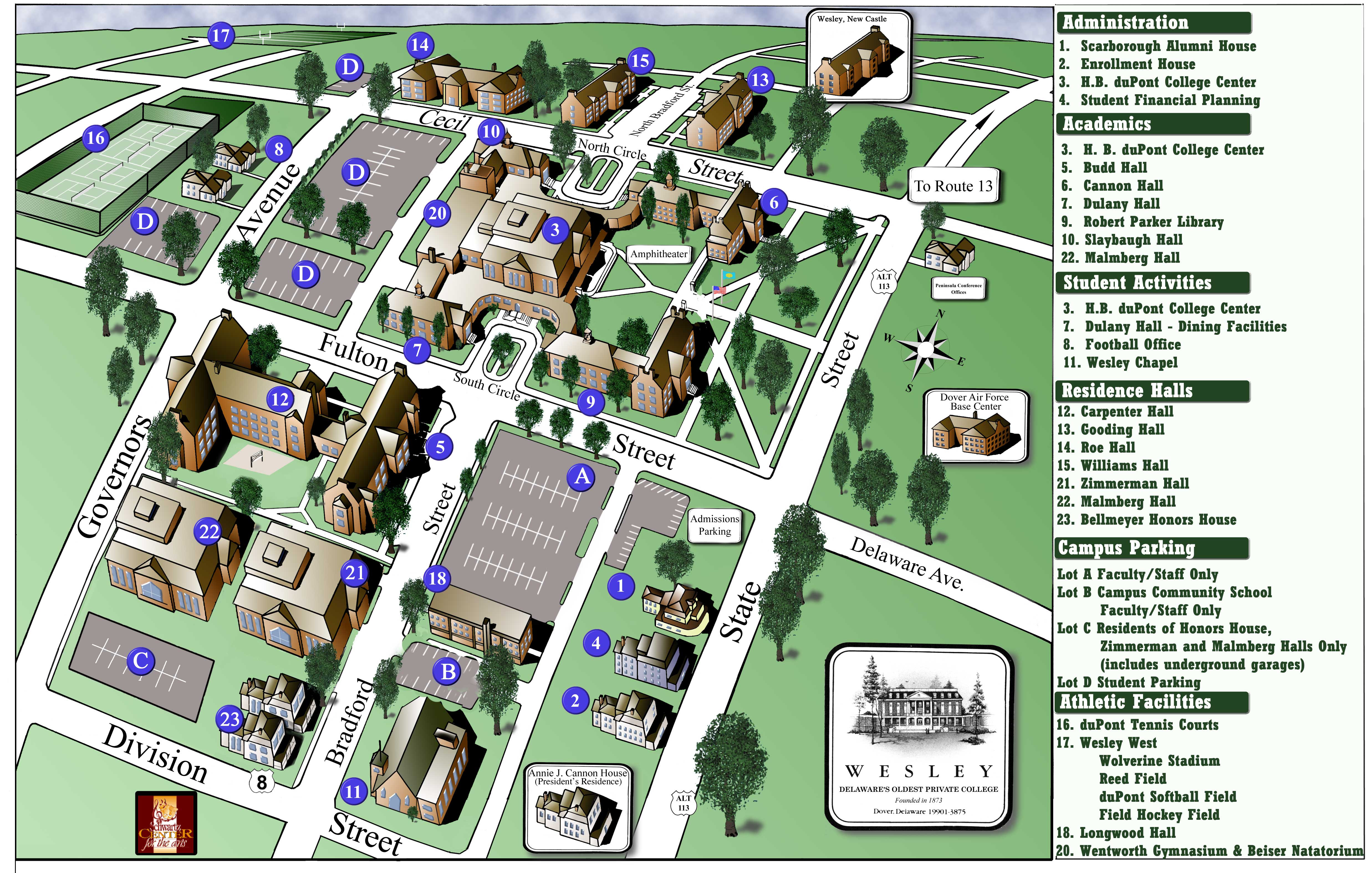 University Campus Map Pdf New York Map Poster