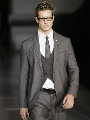 The Men Fashion World: Emporio Armani men’s Spring/Summer 2009 fashion ...