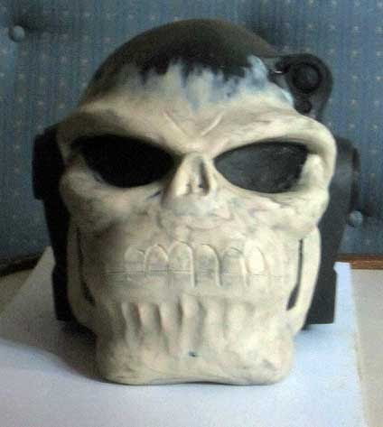 Space Marine Chaplain Sculpt Progress 4