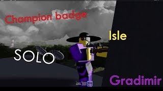 Roblox Isle All Badges