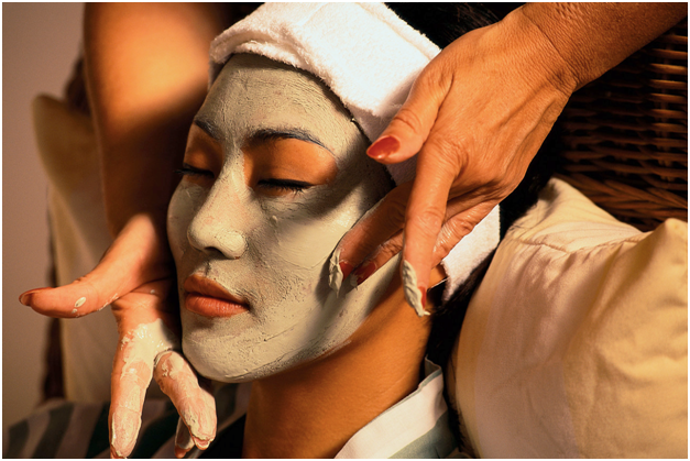 Spring Skin Savers - Woman Getting Face Mask