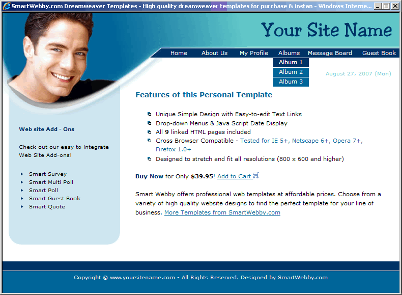 Creating A Personal Profile Template
