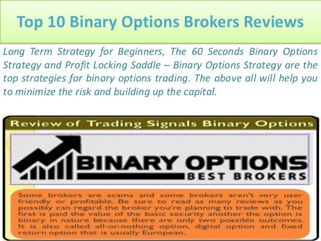 Top 10 binary option brokers