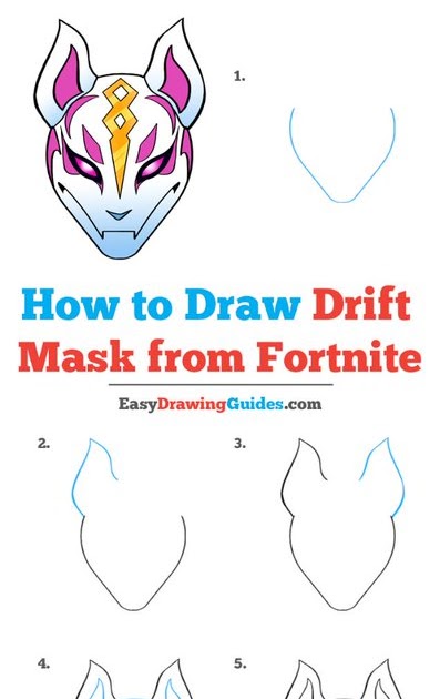 How To Draw Fortnite Characters Step-By Step - Goimages Public