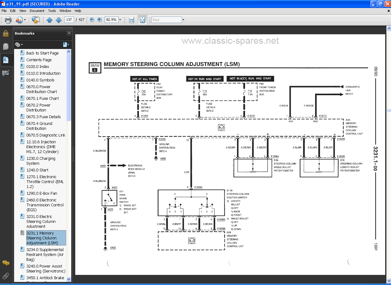 E30 Headlight Switch Wiring Diagram