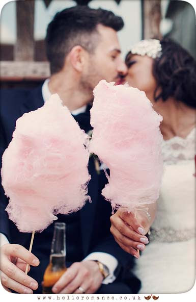 Bride with Candyfloss