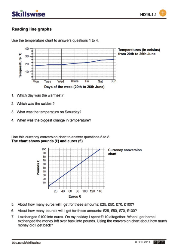 Graphing And Interpreting Data Worksheet Answers