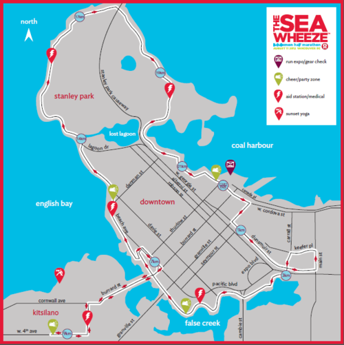 The Tri Sout SeaWheeze lululemon Half Marathon Part 1 of 2