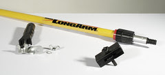 Telescoping monopod component parts
