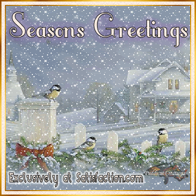 Seasons Greetings MySpace Comments and Graphics