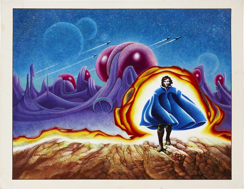 Kenneth Smith I -- Alien Paperback Cover Illustration (Ace Books, 1978)2