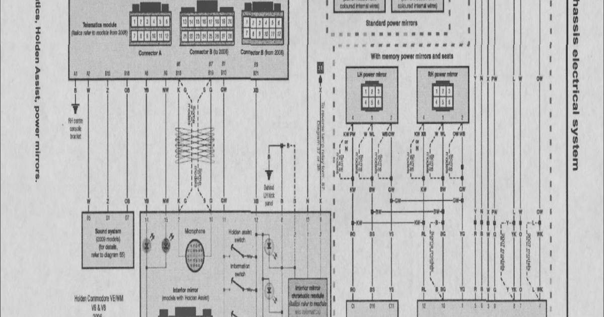 Vz Commodore Ecu Wiring Diagram