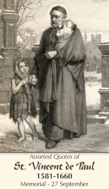 Prayer St Vincent De Paul Quotes - positive quotes