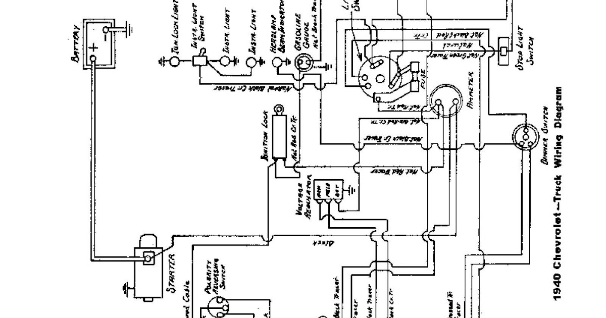 Wiring Diagram PDF: 1940 Dodge Truck Wiring Diagram