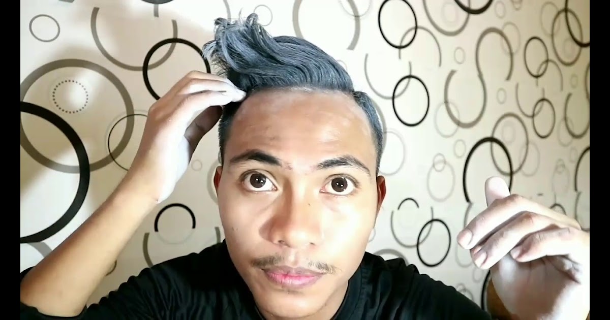 Warna Cat Rambut Pria Abu Abu