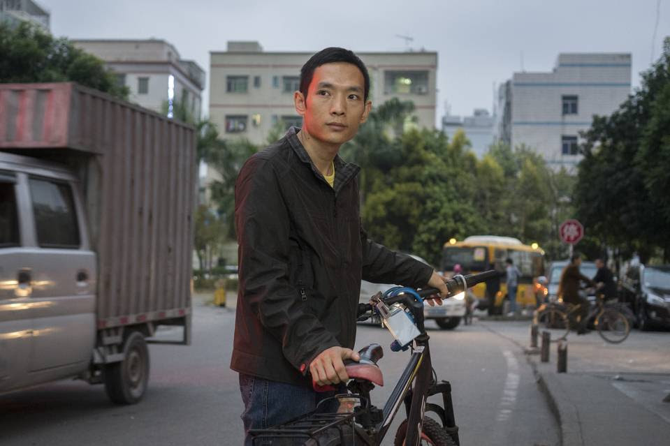 Li Jiang, 30, lost his factory job after production halted at Fuchang Electronic Technology Co.... Li Jiang, 30, lost his factory job after production halted at Fuchang Electronic Technology Co. in Shenzhen, China, 700 miles from the hometown where his 3-year-old daughter lives with her grandparents.