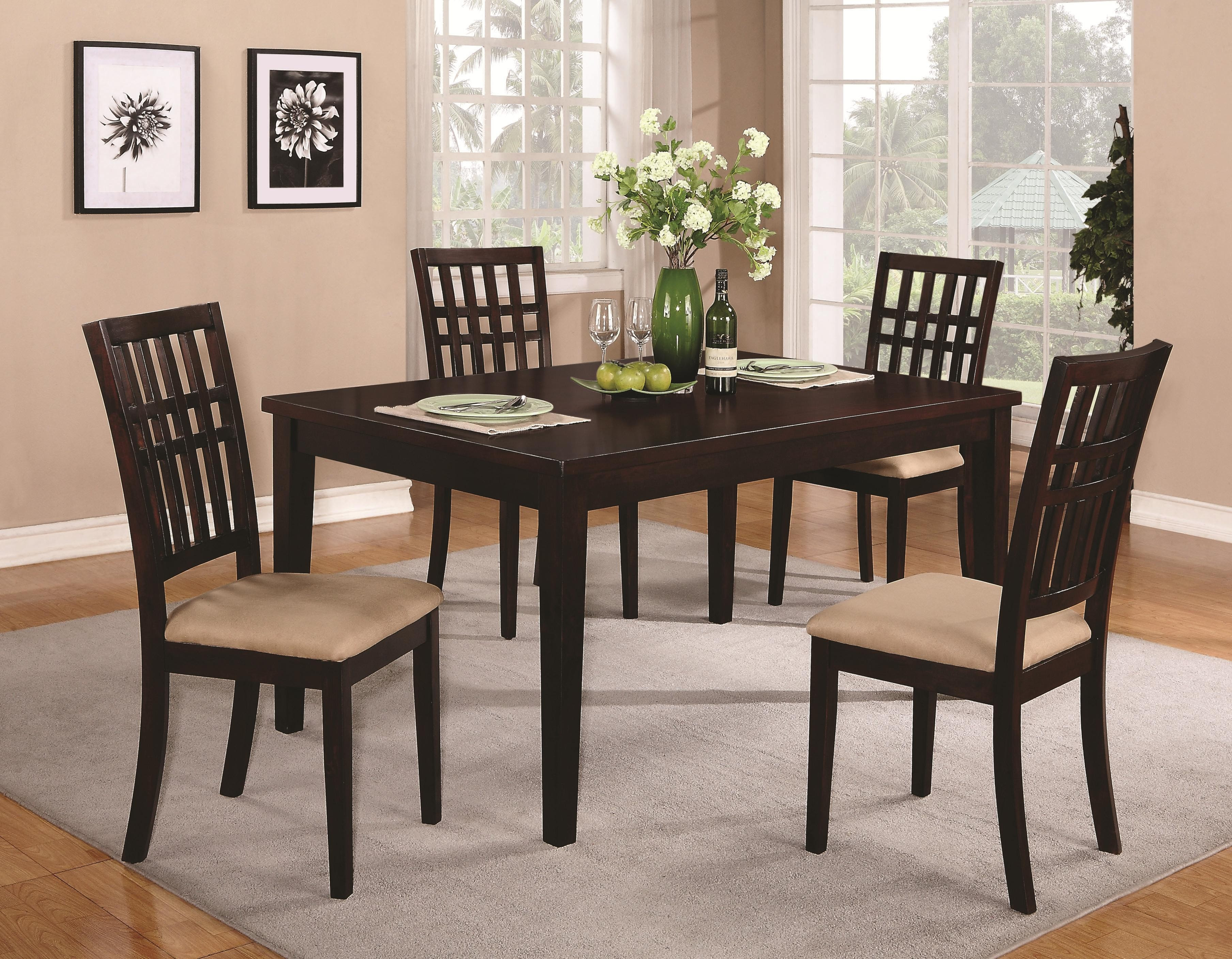 Casual Dining Table CO 103341 Contemporary Dining Dining Room Star Modern Furniture Casual Dining Table CO 103341 Contemporary Dining Dining Room Star Modern Furniture