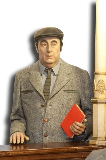 Pablo Neruda - Museo de Cera de Madrid, España