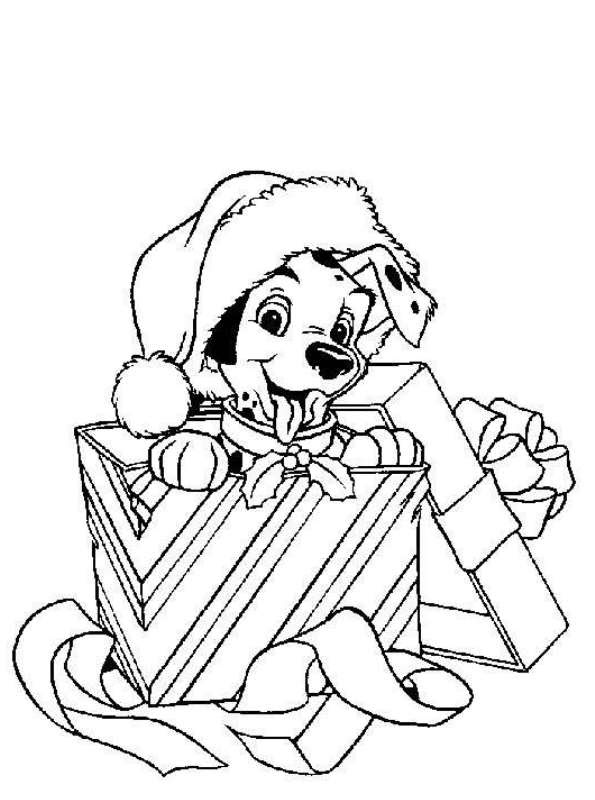 Kerst Disney Kleurplaten