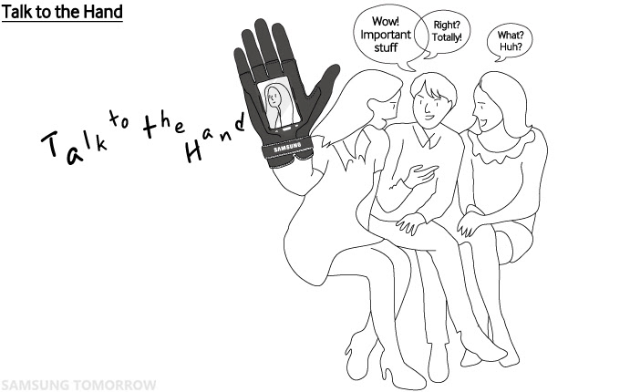 Samsung Fingers_Talk to the hand
