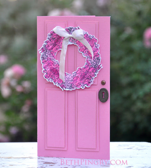 Beth Pingry Pink Door Card